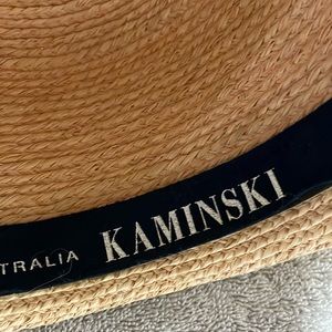 Helen Kamenski Rolled Brim 100% Raffia Summer Sun Hat